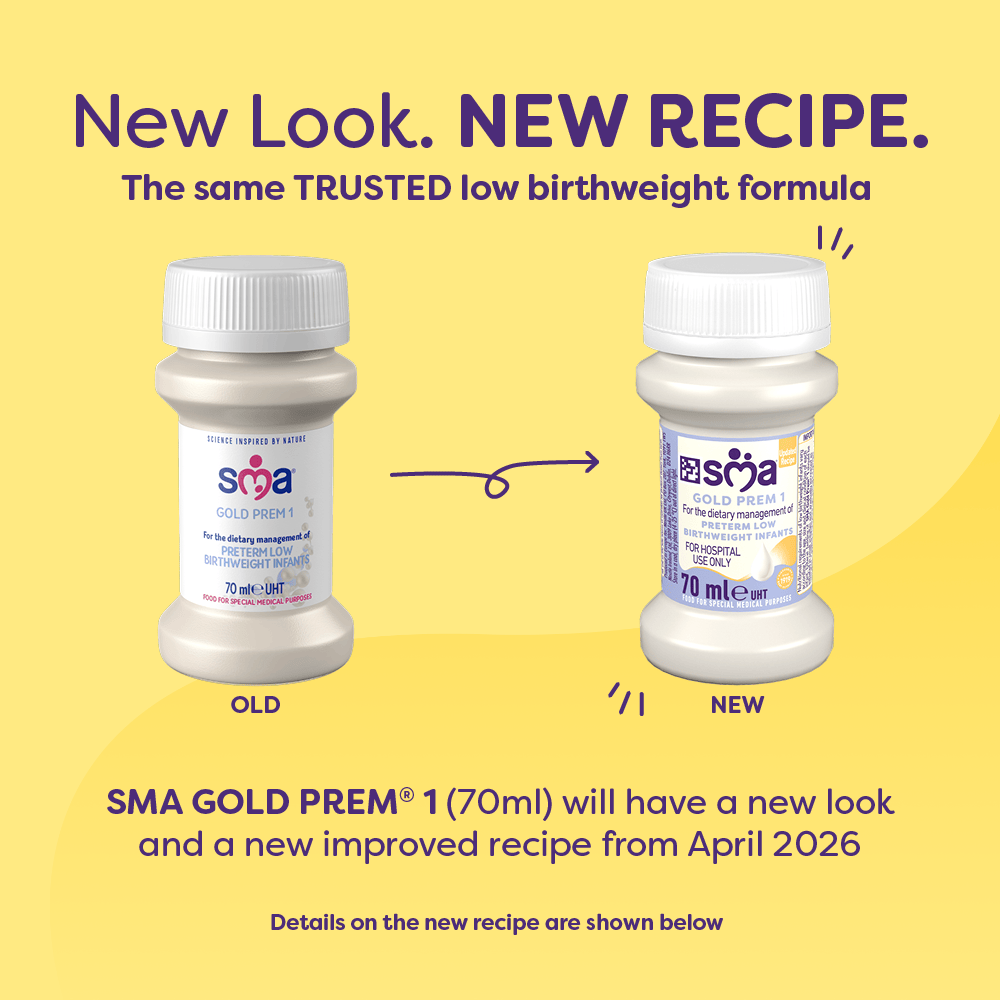 SMA Gold Prem 1 New Look New Recipe information